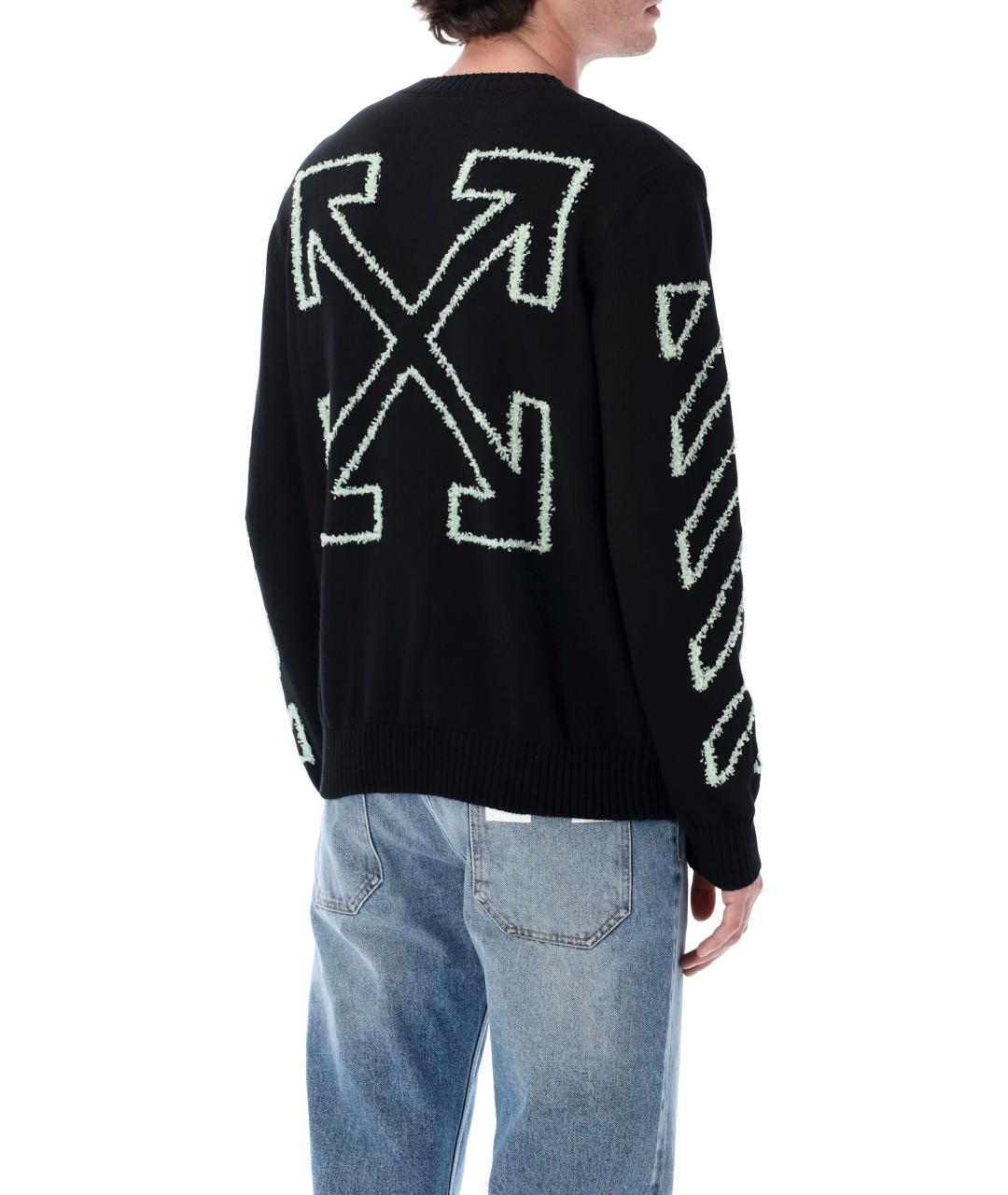 OFF-WHITE Черный джемпер / свитер, фото 2