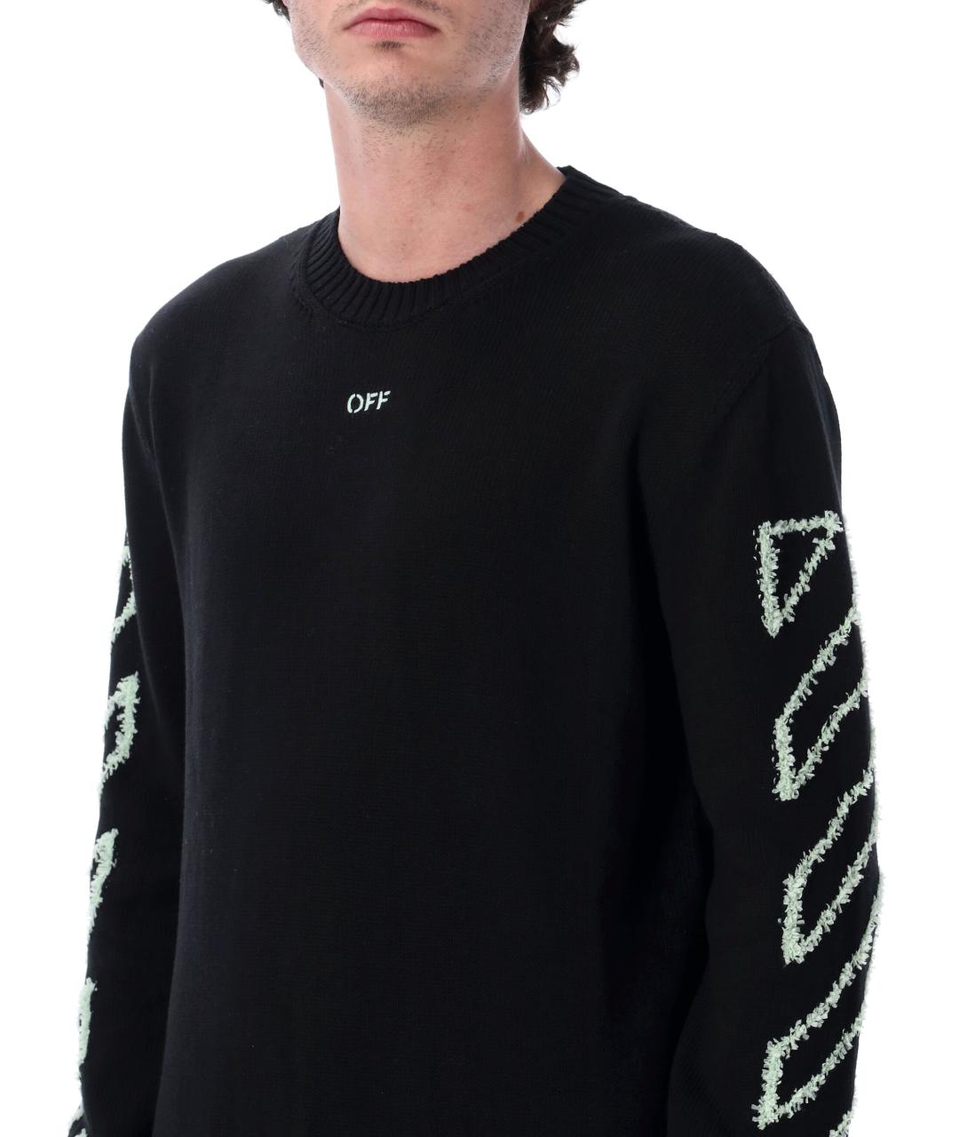 OFF-WHITE Черный джемпер / свитер, фото 3