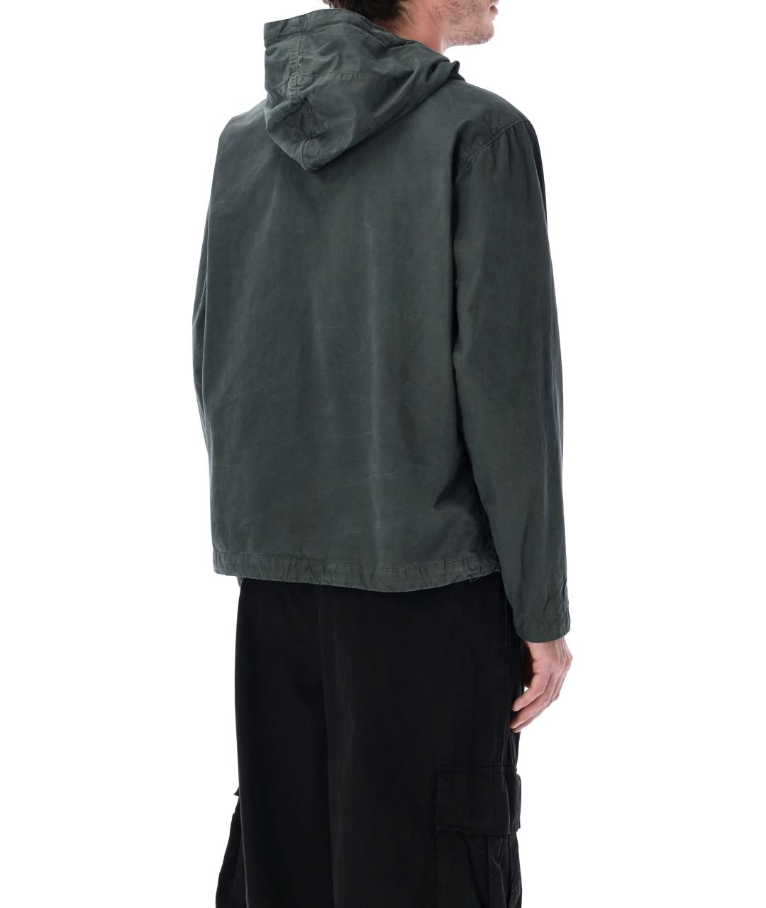 CP COMPANY Серая хлопковая куртка, фото 2