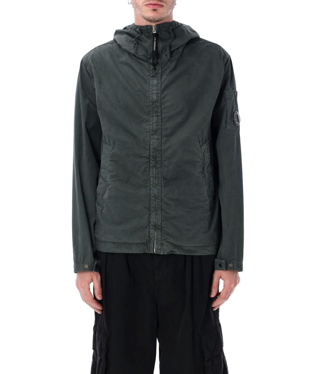 CP COMPANY Серая хлопковая куртка, фото 1