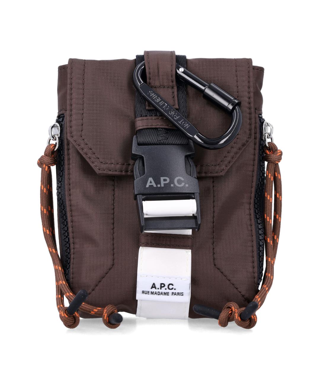 A.P.C. Коричневый рюкзак, фото 1