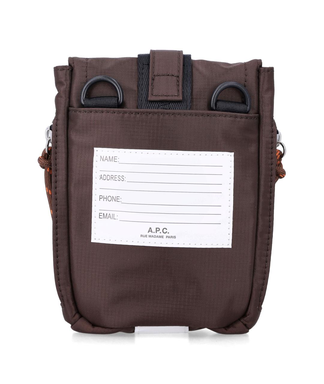 A.P.C. Коричневый рюкзак, фото 3