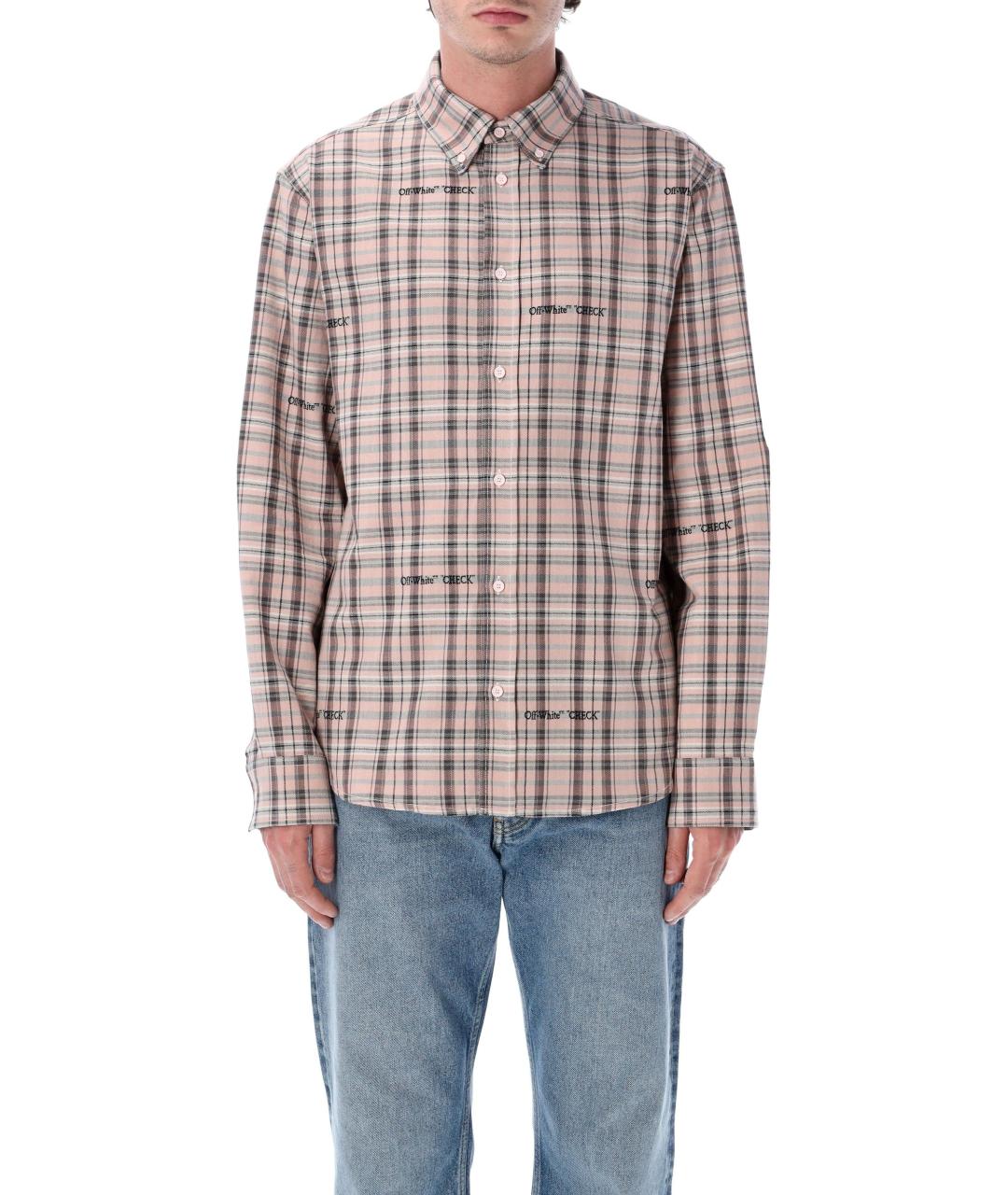 OFF-WHITE Мульти хлопковая классическая рубашка, фото 1