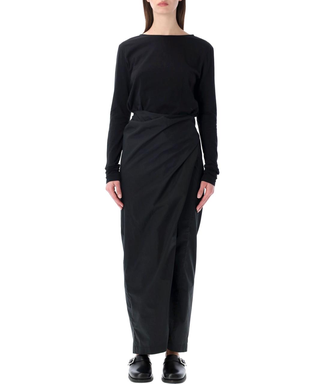 OUR LEGACY Черное хлопковое платье, фото 1