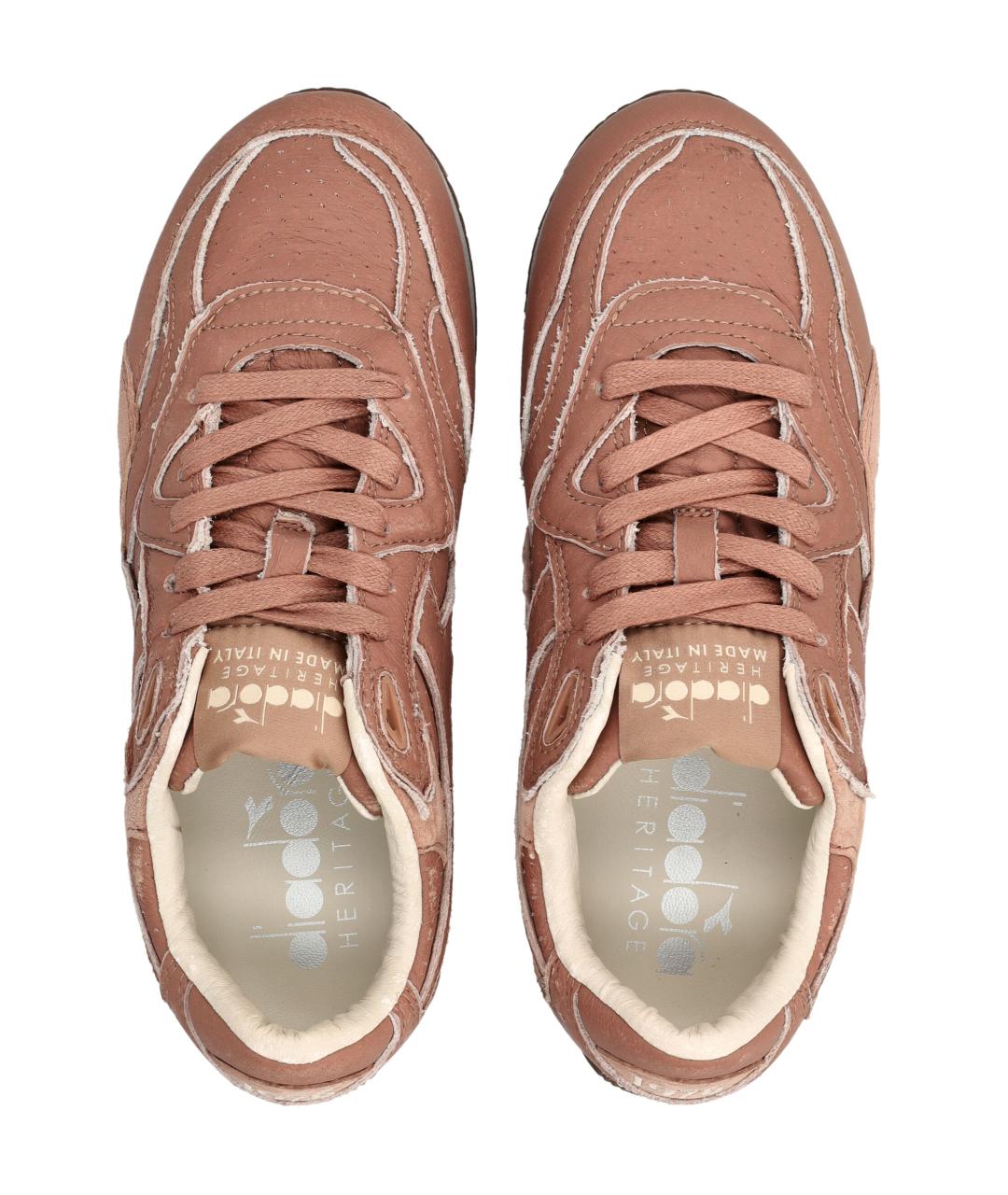 DIADORA HERITAGE Розовые кожаные кроссовки, фото 2