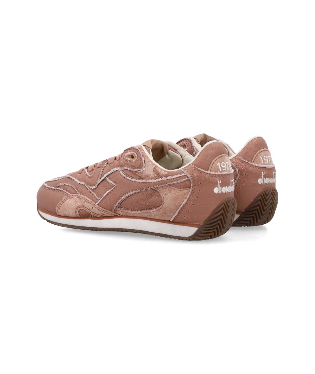 DIADORA HERITAGE Розовые кожаные кроссовки, фото 4