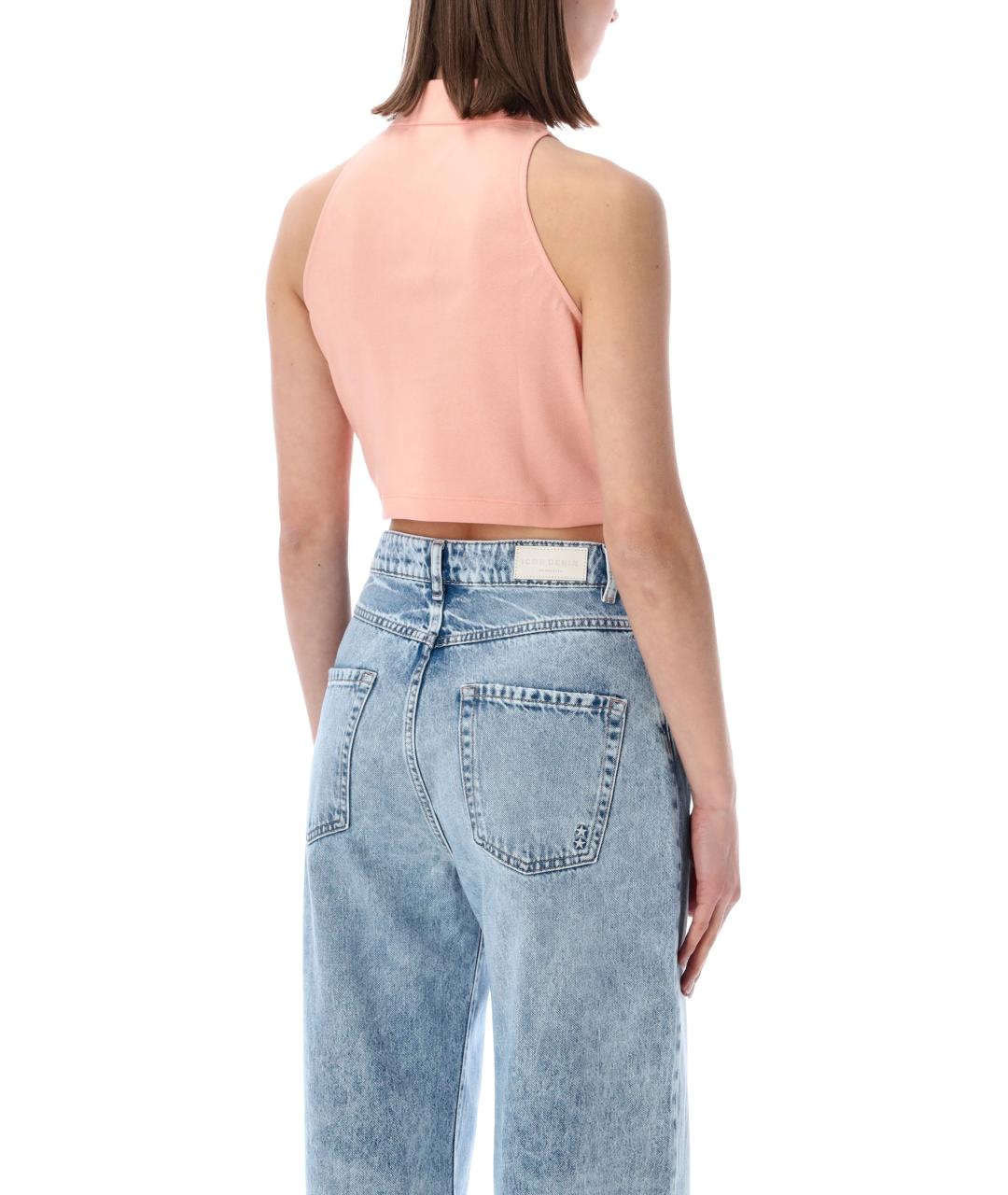 LACOSTE Розовая хлопковая майка, фото 2