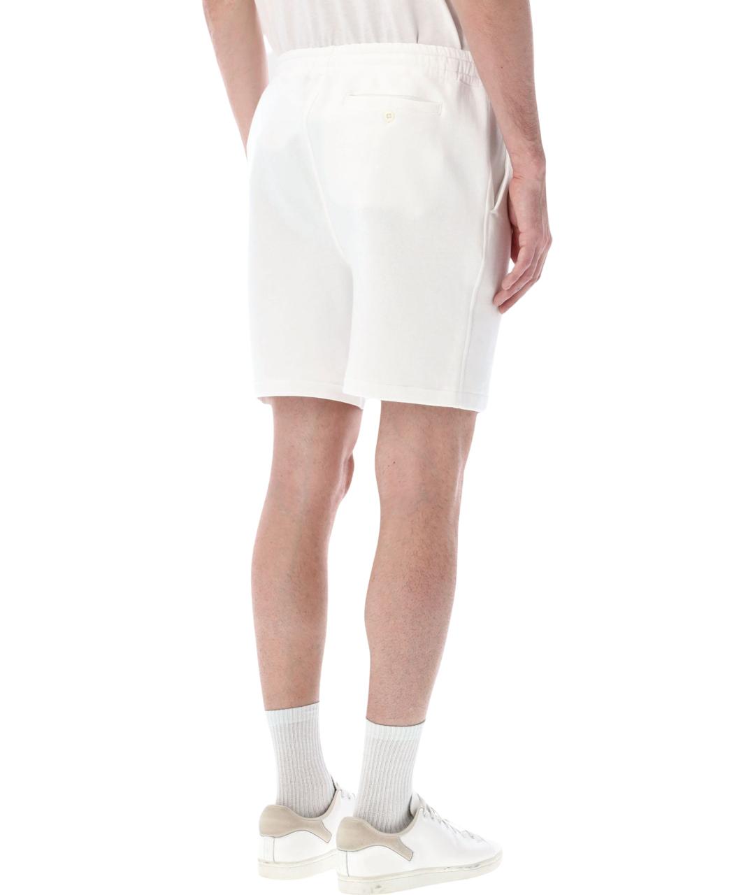 POLO RALPH LAUREN Белые хлопковые шорты, фото 2