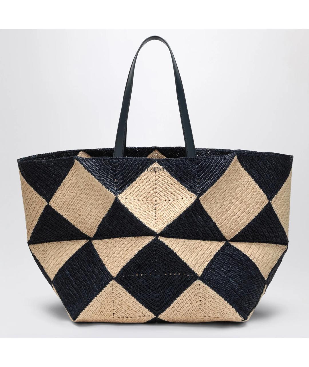 LOEWE Мульти пелетеная сумка тоут, фото 3