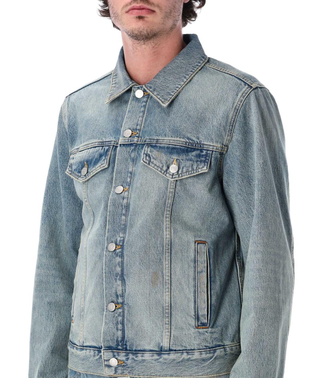 EMPORIO ARMANI Голубая деним куртка, фото 3