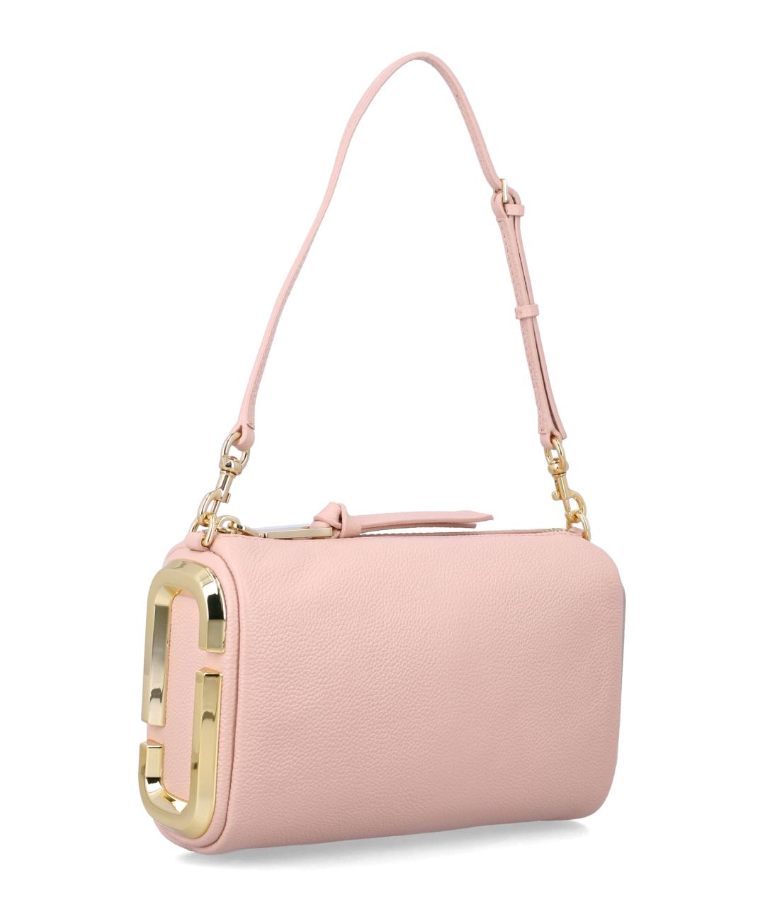 MARC JACOBS Розовая кожаная сумка через плечо, фото 2