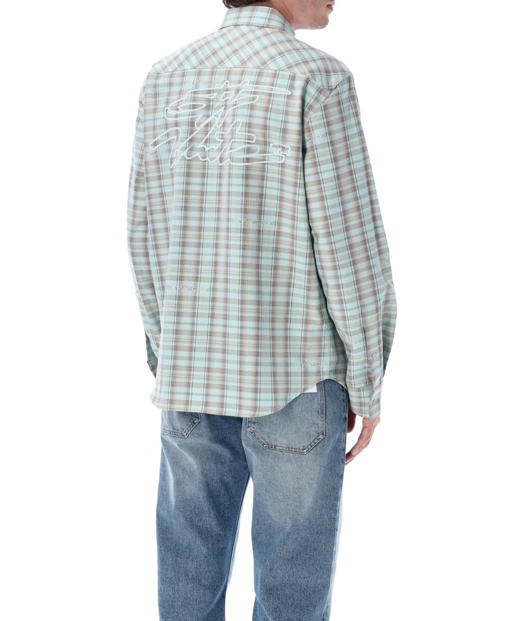 OFF-WHITE Мульти хлопковая классическая рубашка, фото 2