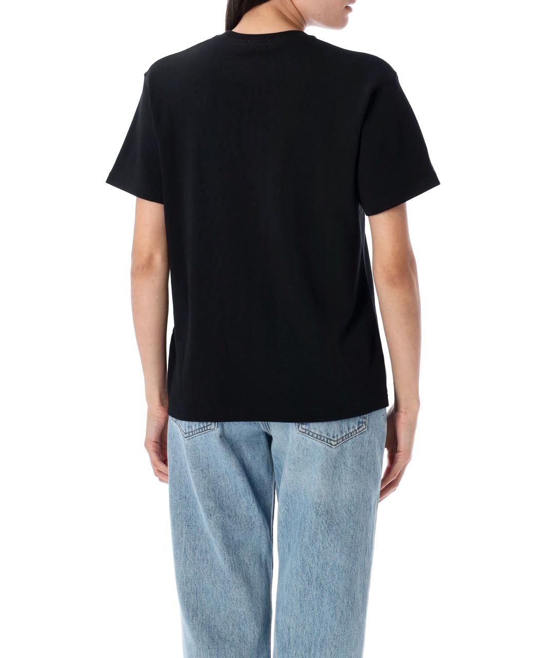 POLO RALPH LAUREN Черная хлопковая футболка, фото 2