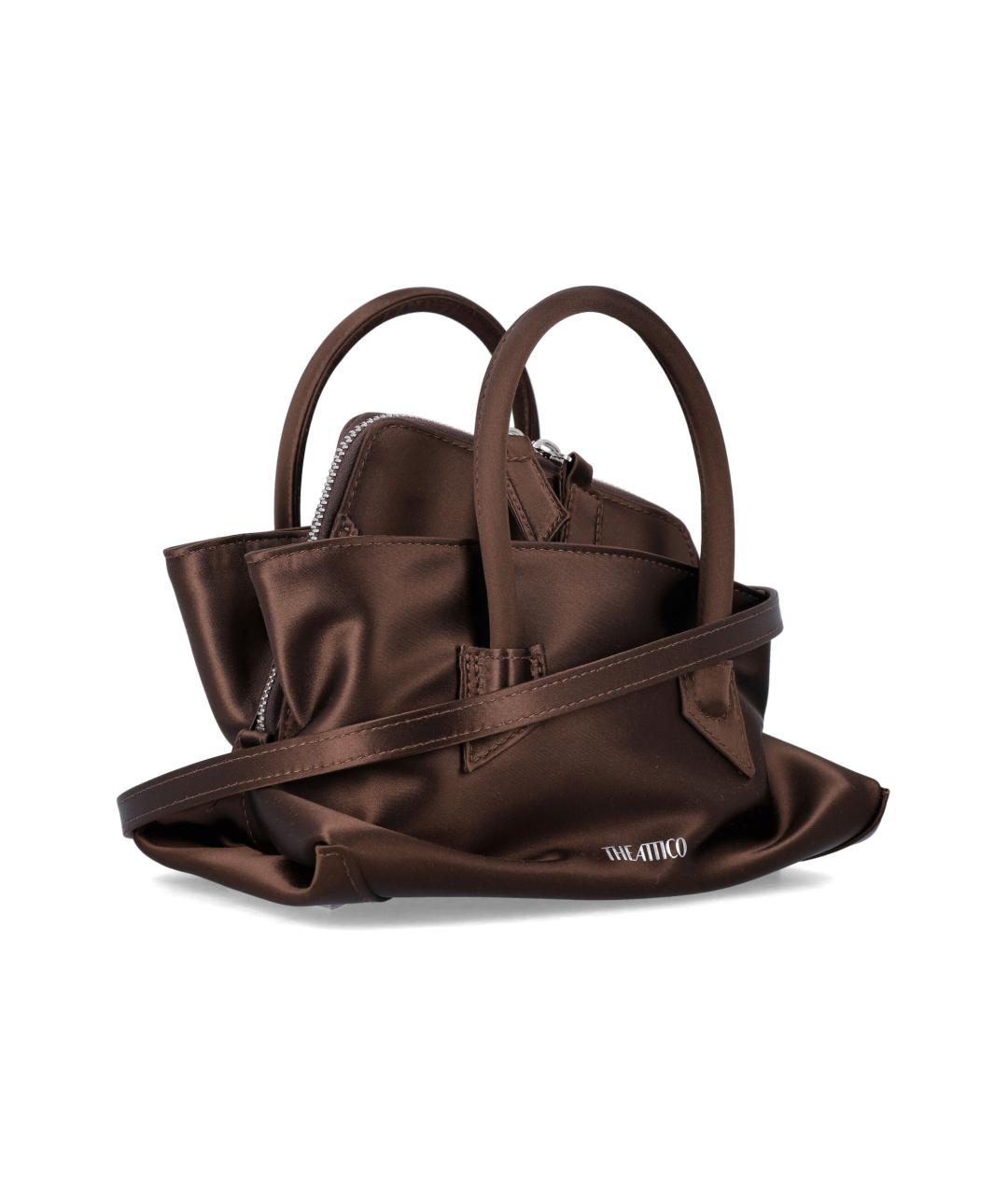 THE ATTICO Коричневая сумка тоут, фото 2
