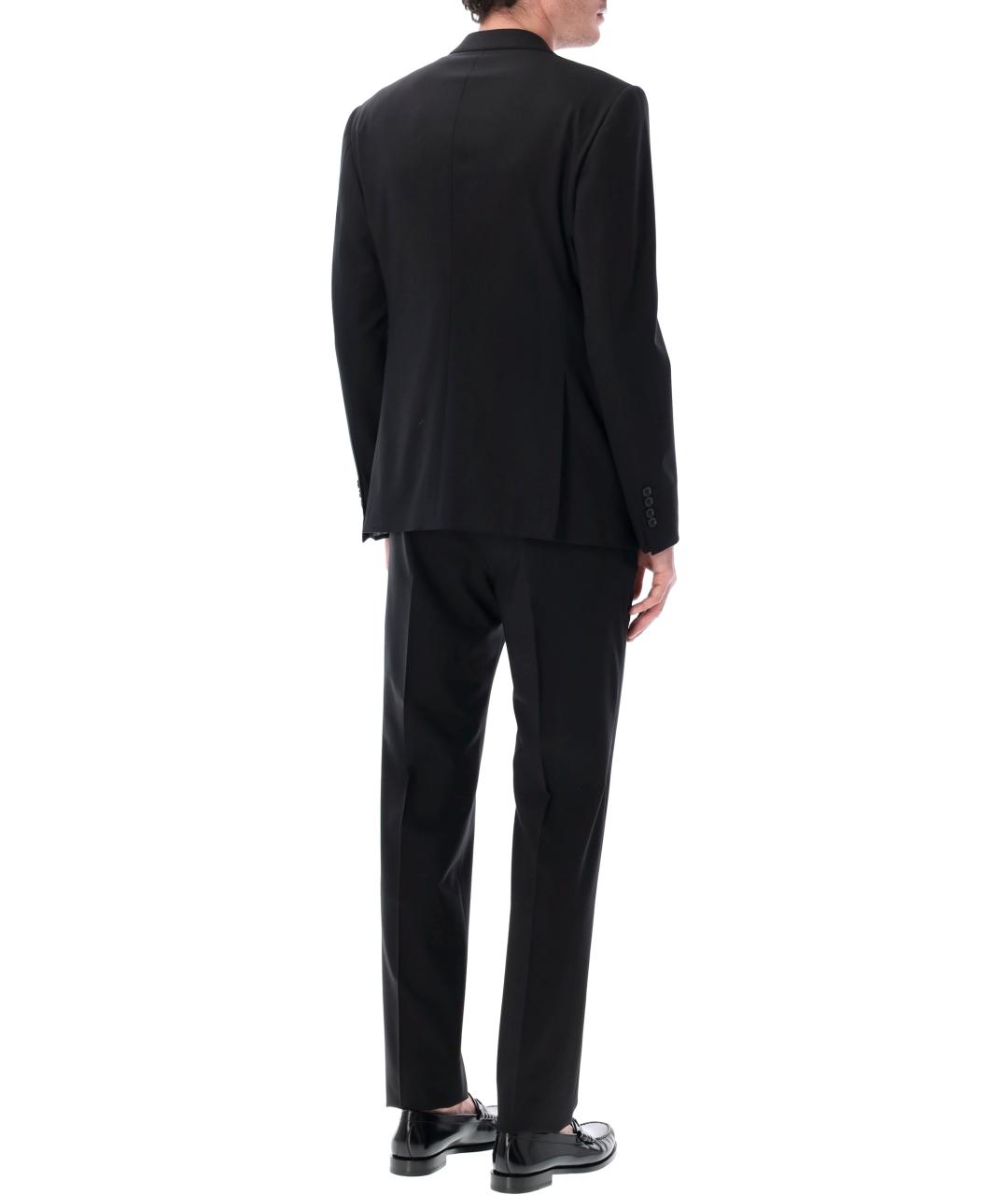 EMPORIO ARMANI Черный классический костюм, фото 2