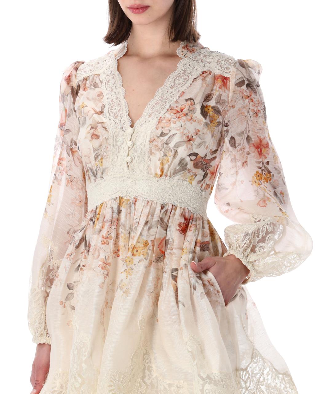 ZIMMERMANN Мульти коктейльное платье, фото 3