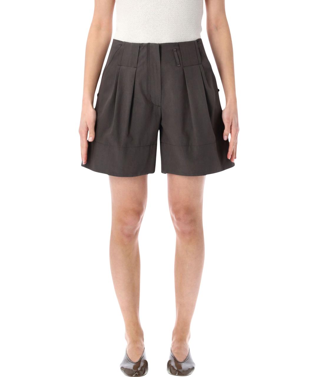 LOW CLASSIC Серые хлопковые шорты, фото 1