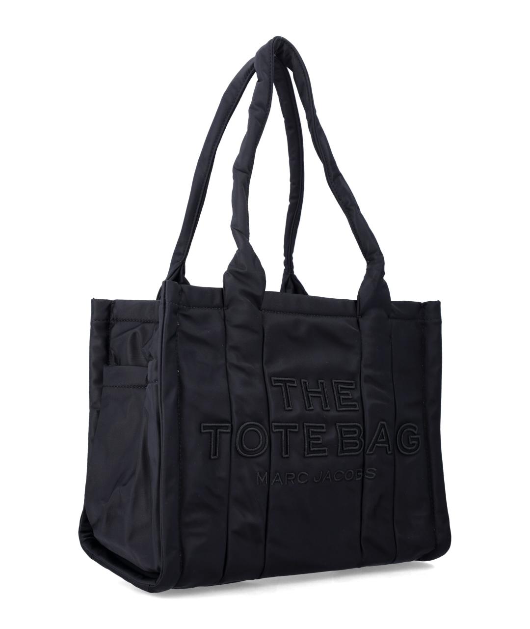 MARC JACOBS Черная тканевая сумка тоут, фото 2