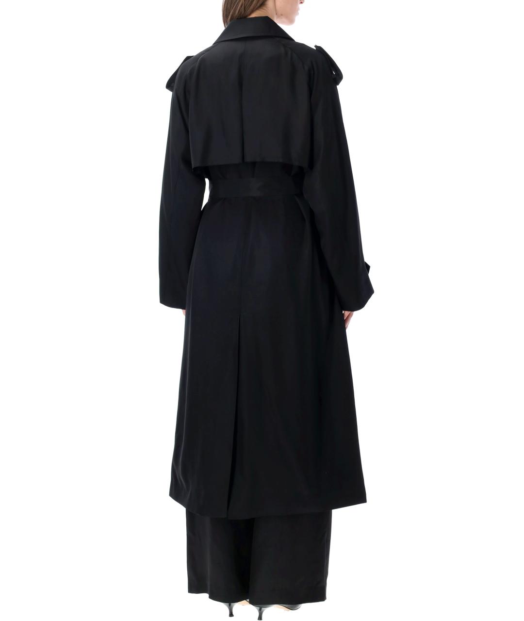THE FRANKIE SHOP Черный тренч/плащ, фото 2