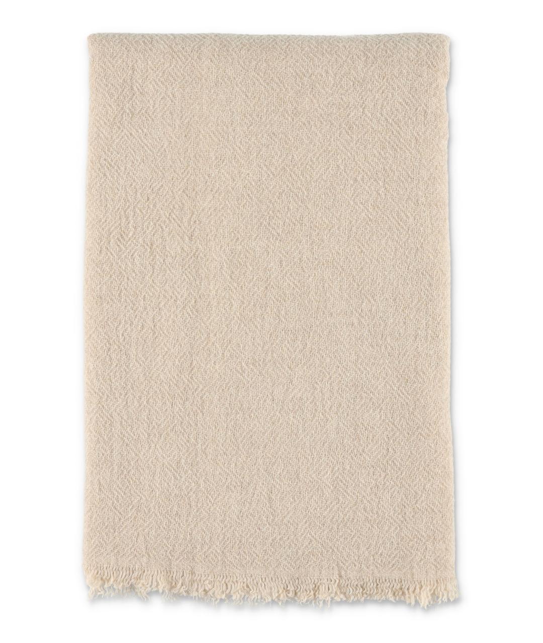 THE FRANKIE SHOP Бежевый шерстяной шарф, фото 1