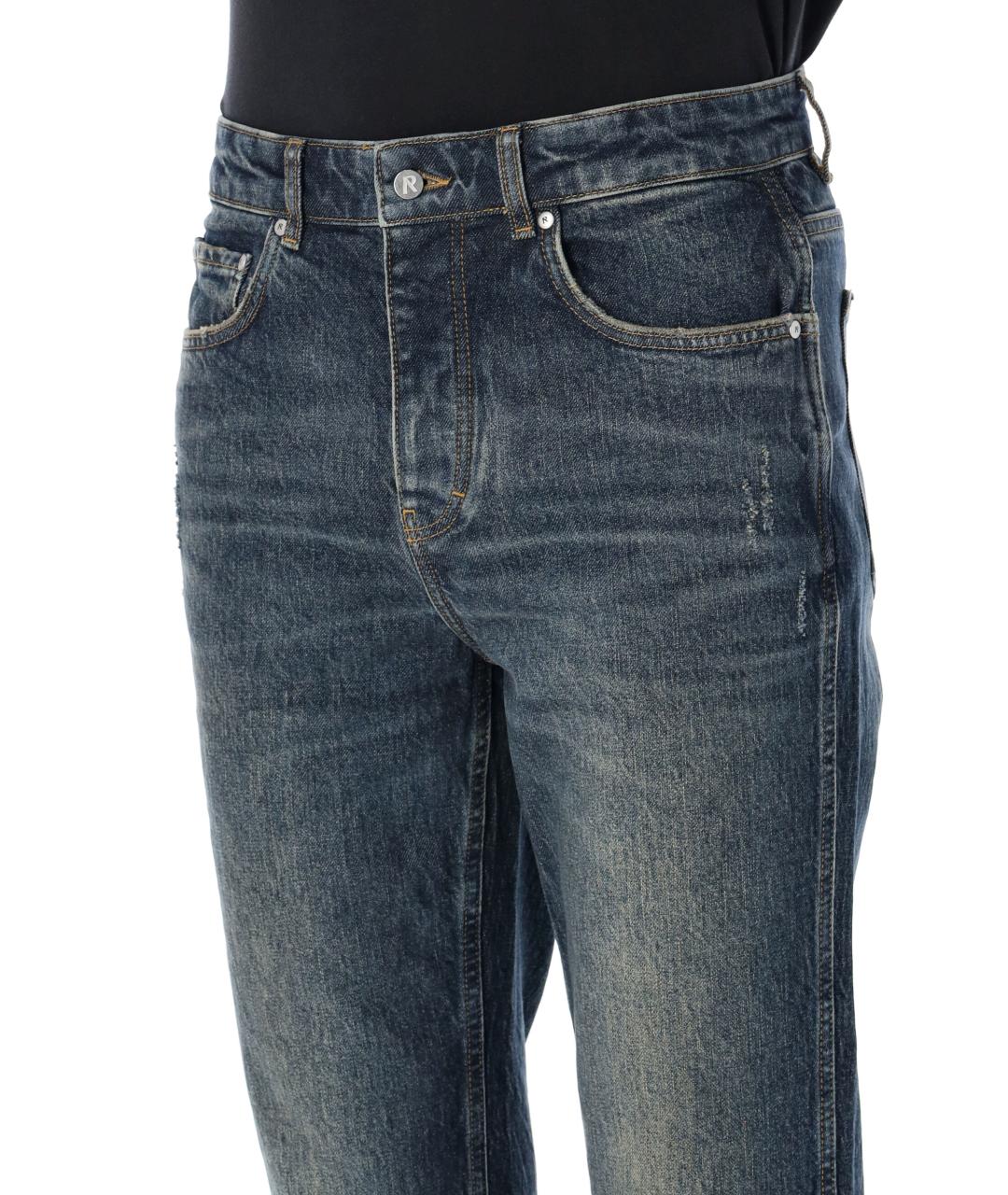 REPRESENT Темно-синие хлопковые джинсы скинни, фото 3