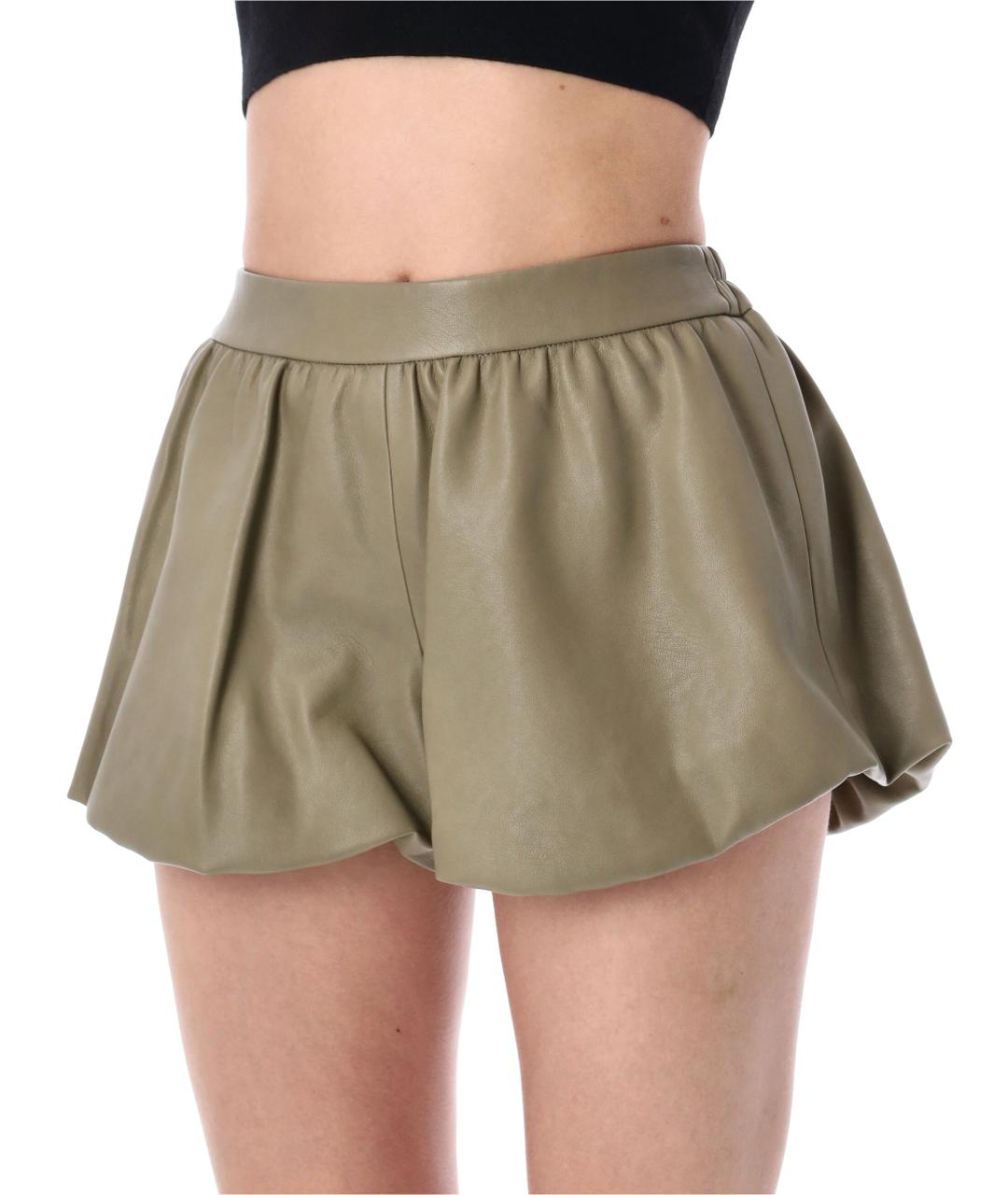 THE FRANKIE SHOP Зеленые шорты, фото 3