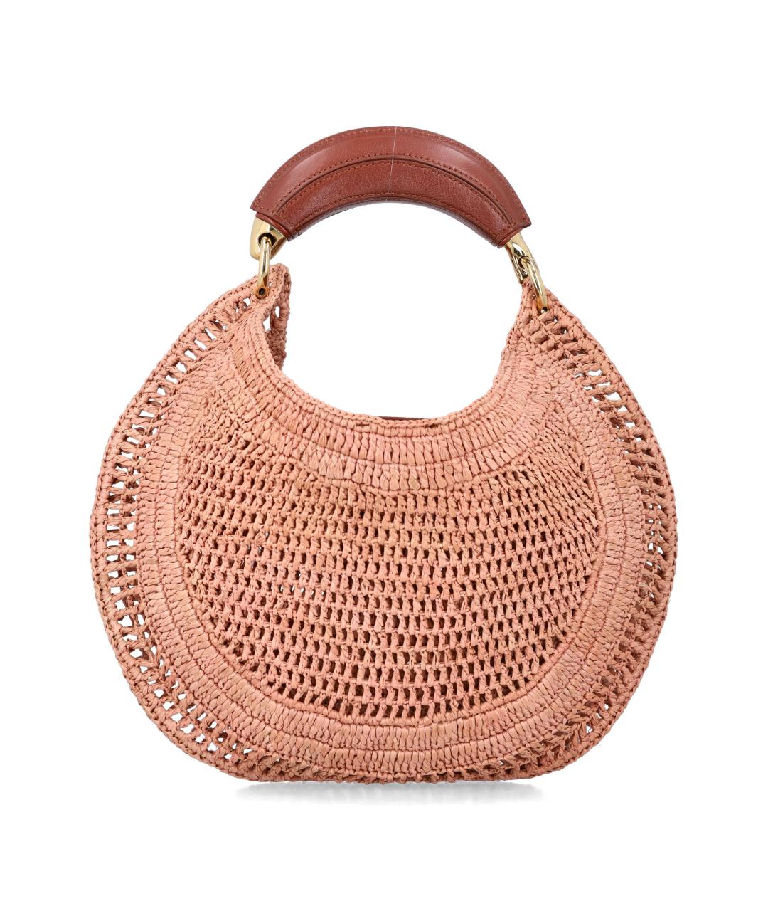 CHLOE Розовая сумка с короткими ручками, фото 3