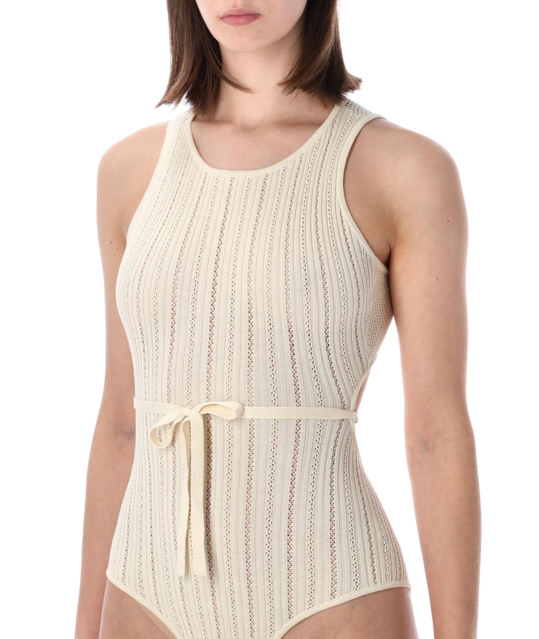 SESSUN Бежевое боди, фото 3