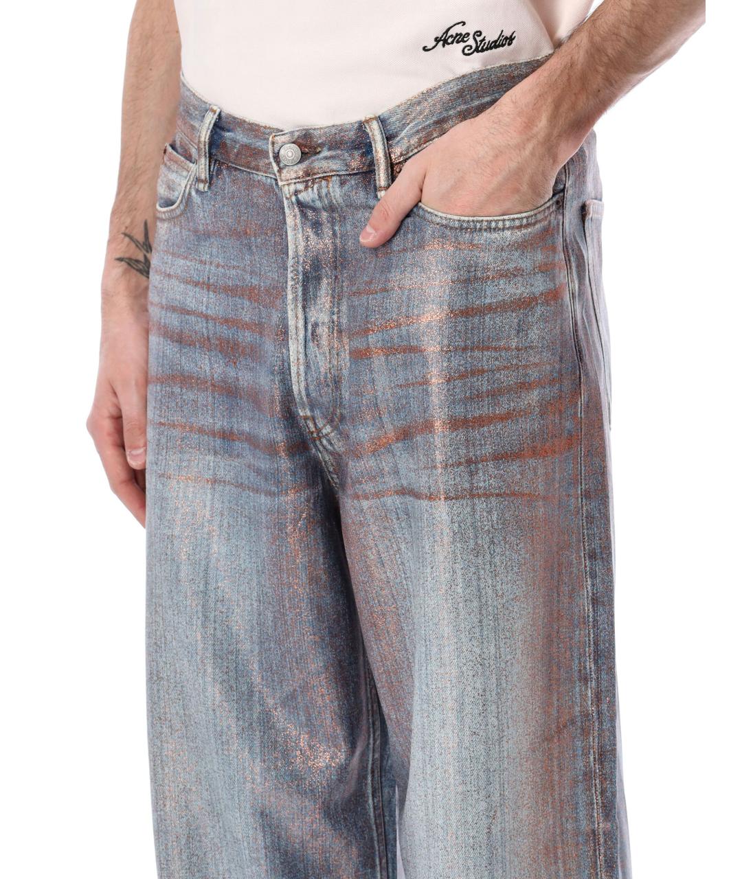 ACNE STUDIOS Мульти прямые джинсы, фото 3