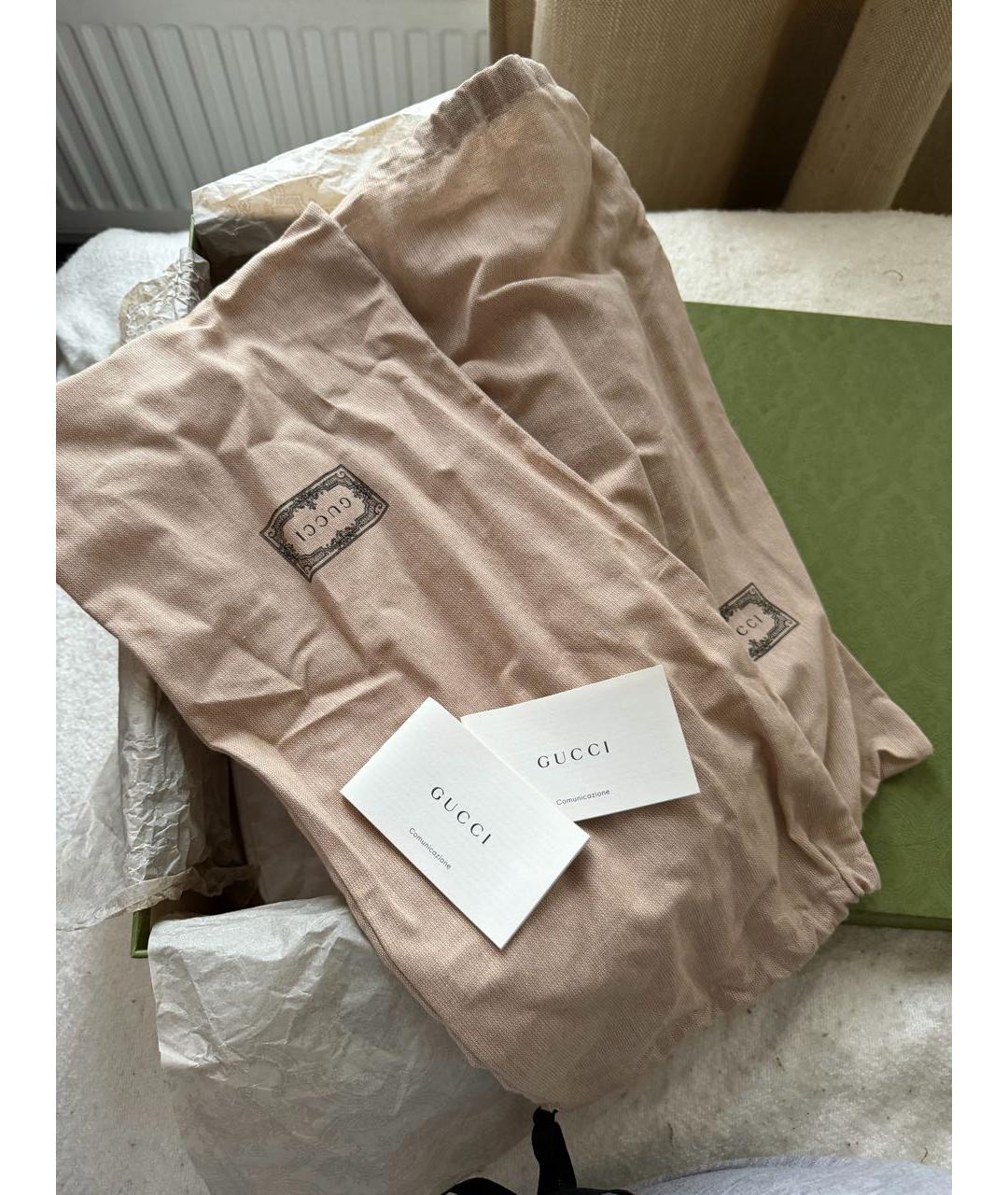 GUCCI Замшевые лоферы, фото 7