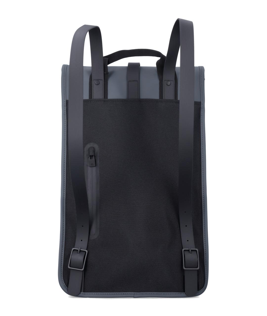 RAINS Серый синтетический рюкзак, фото 3