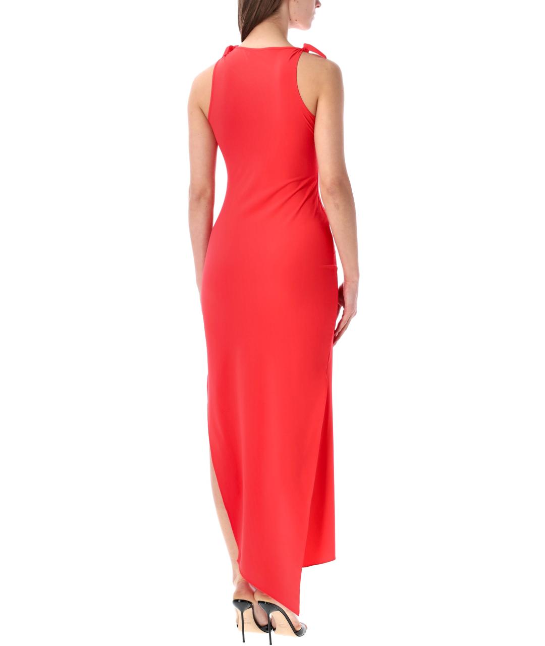 COPERNI Красное полиамидовое вечернее платье, фото 2