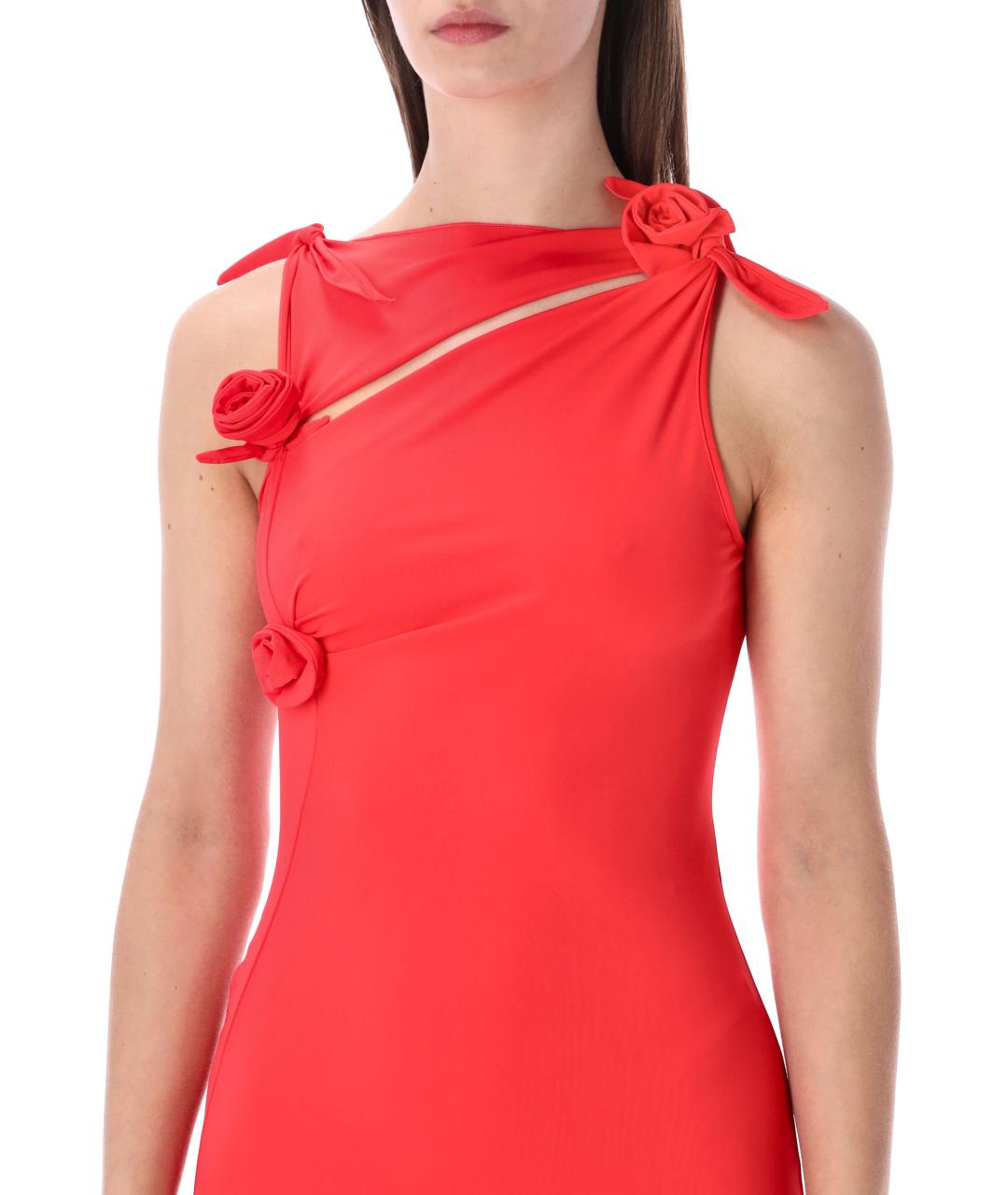 COPERNI Красное полиамидовое вечернее платье, фото 3