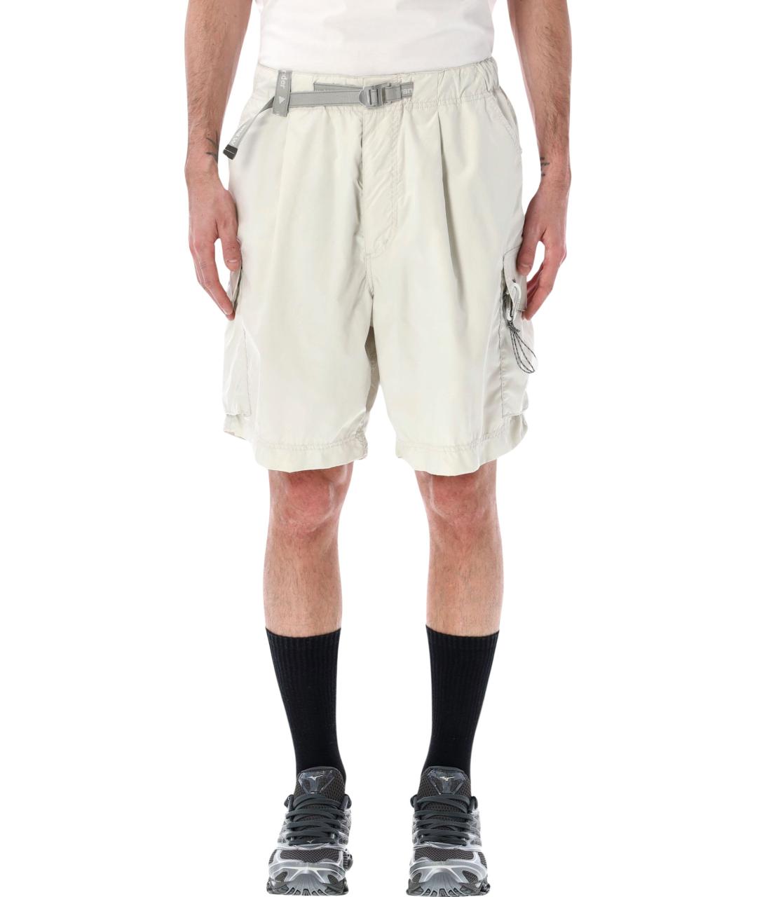 AND WANDER Белые шорты, фото 1