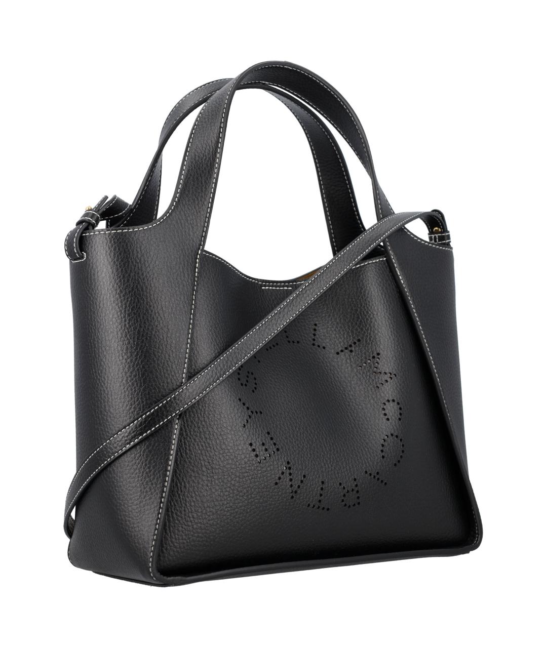 STELLA MCCARTNEY Черная сумка тоут, фото 2