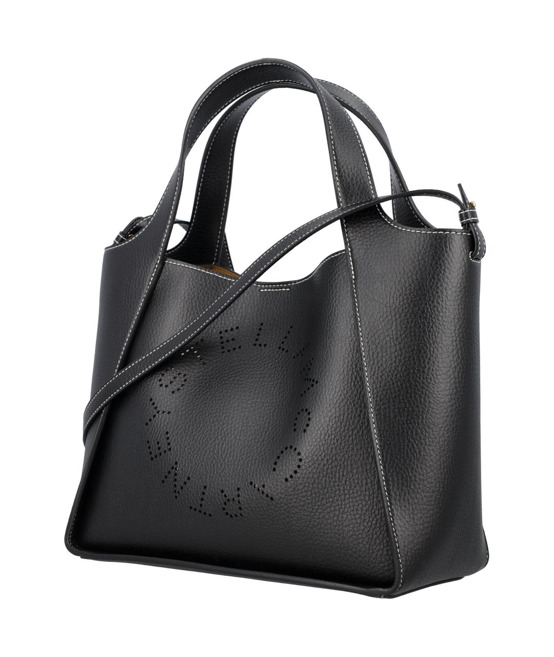 STELLA MCCARTNEY Черная сумка тоут, фото 3