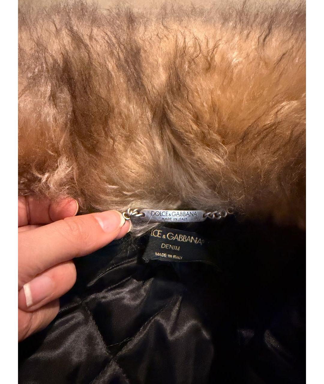 DOLCE&GABBANA Синяя деним куртка, фото 7