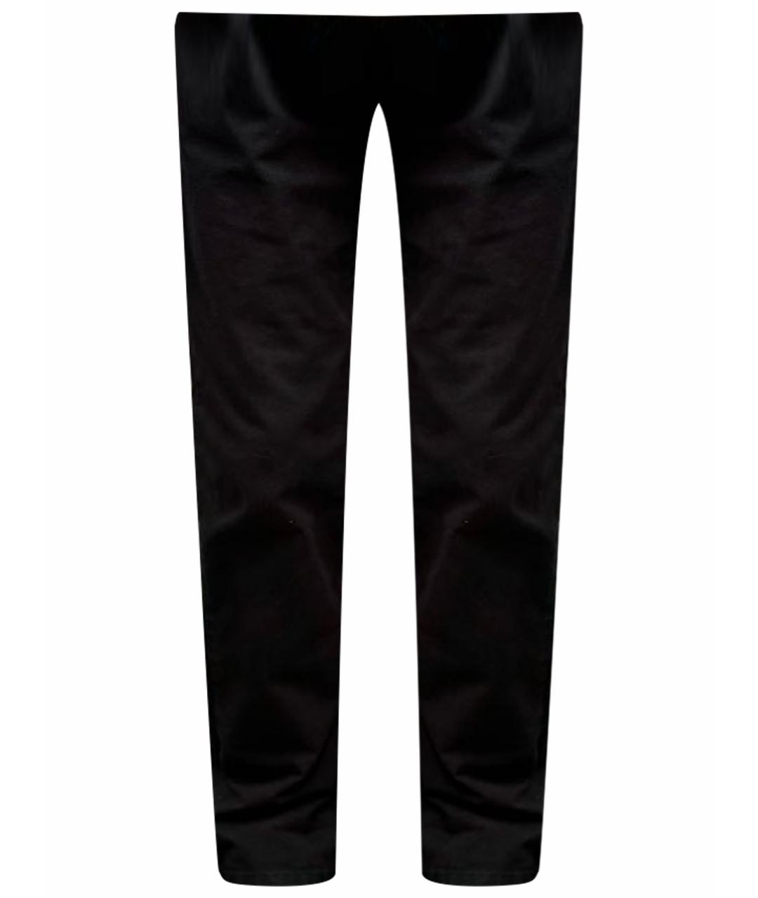 JEAN PAUL GAULTIER Черные хлопковые джинсы, фото 1