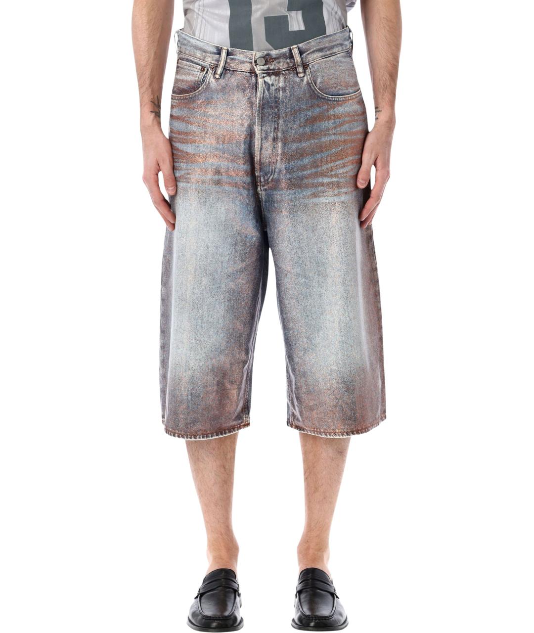 ACNE STUDIOS Мульти вискозные шорты, фото 1