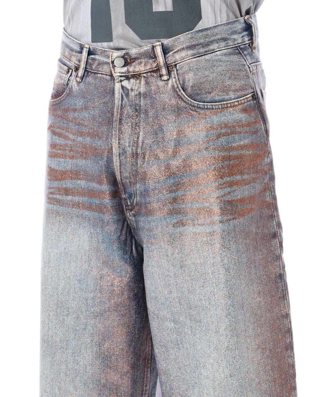 ACNE STUDIOS Мульти вискозные шорты, фото 3