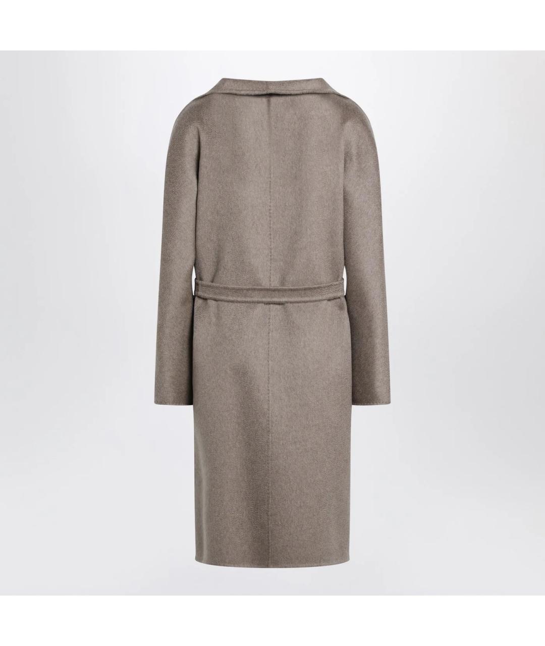 MAX MARA Коричневое кашемировое пальто, фото 2