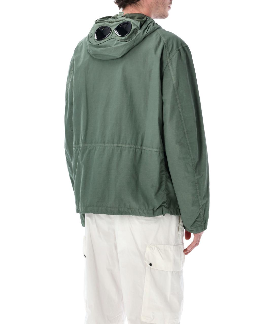 CP COMPANY Зеленая полиамидовая куртка, фото 2