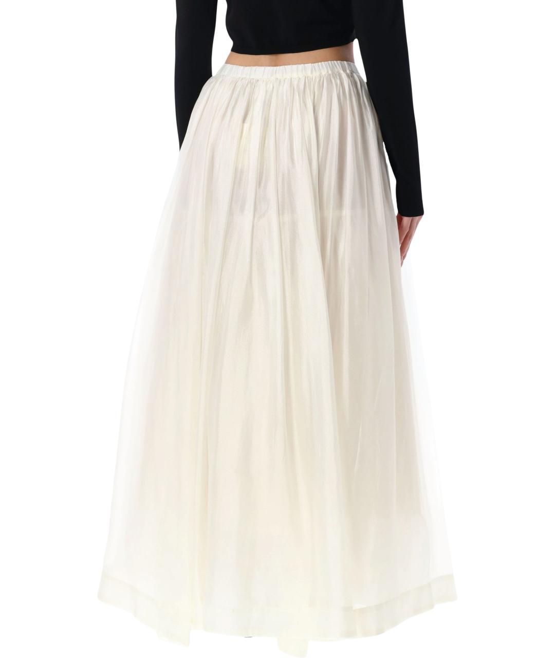 THE GARMENT Белая вискозная юбка миди, фото 2