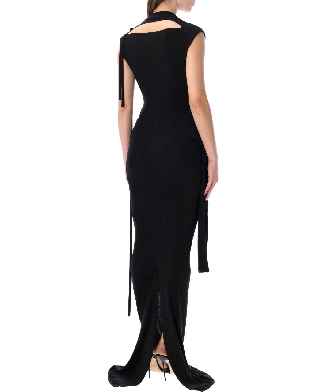 OTTOLINGER Черное полиамидовое вечернее платье, фото 2