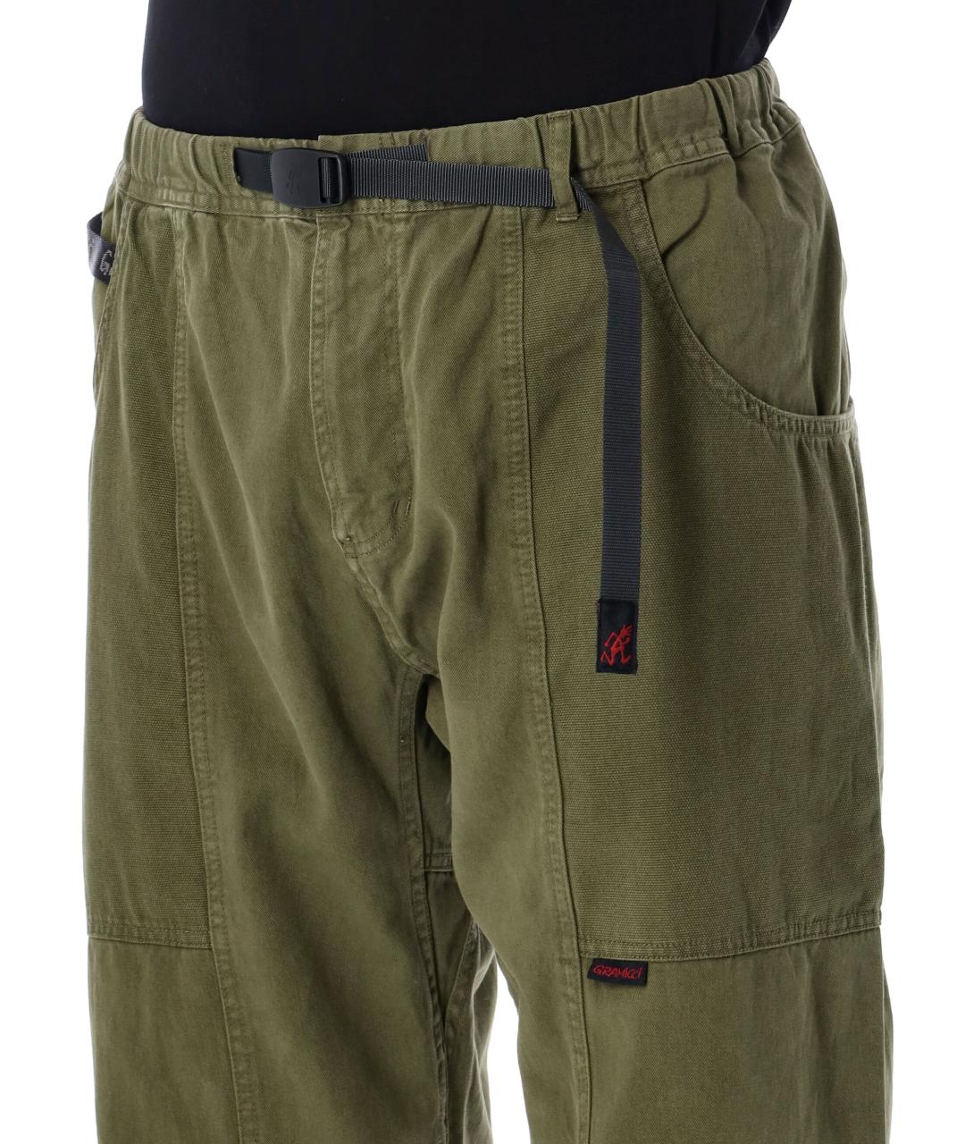 GRAMICCI Зеленые хлопковые повседневные брюки, фото 3