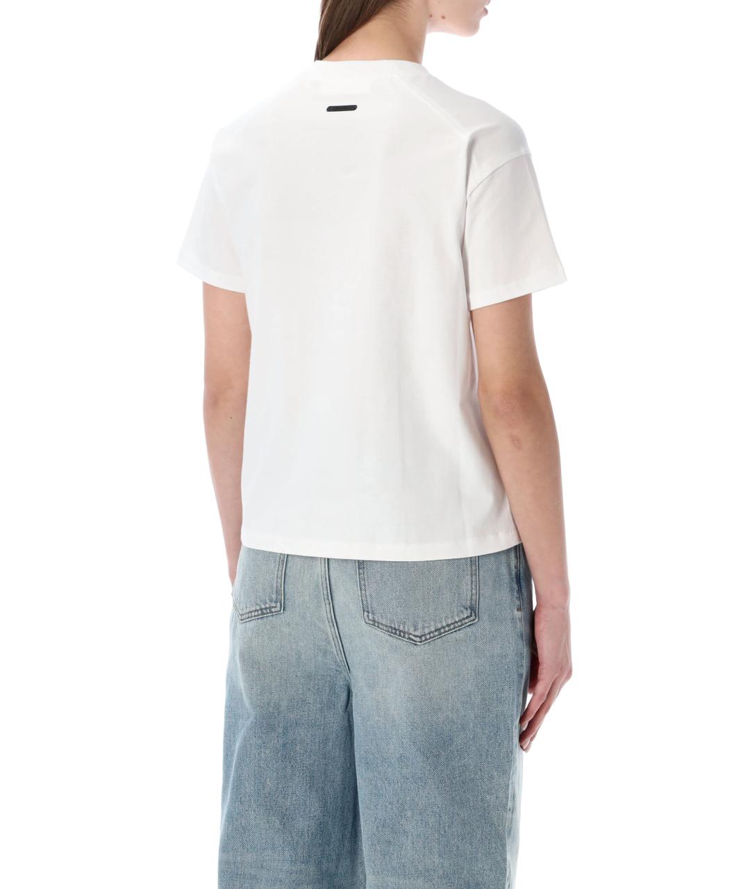 FEAR OF GOD ESSENTIALS Белая хлопковая футболка, фото 2