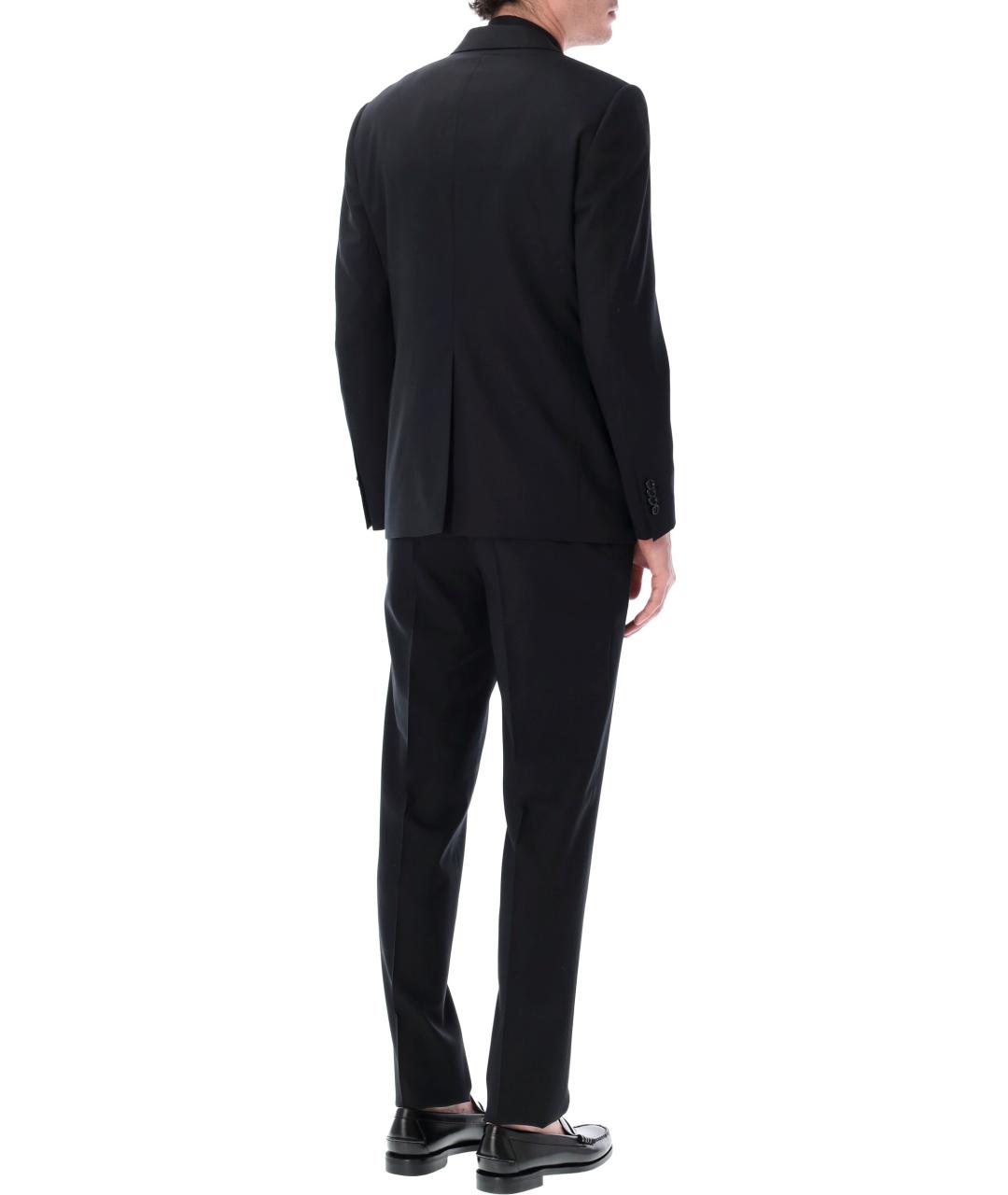 LARDINI Черный классический костюм, фото 2