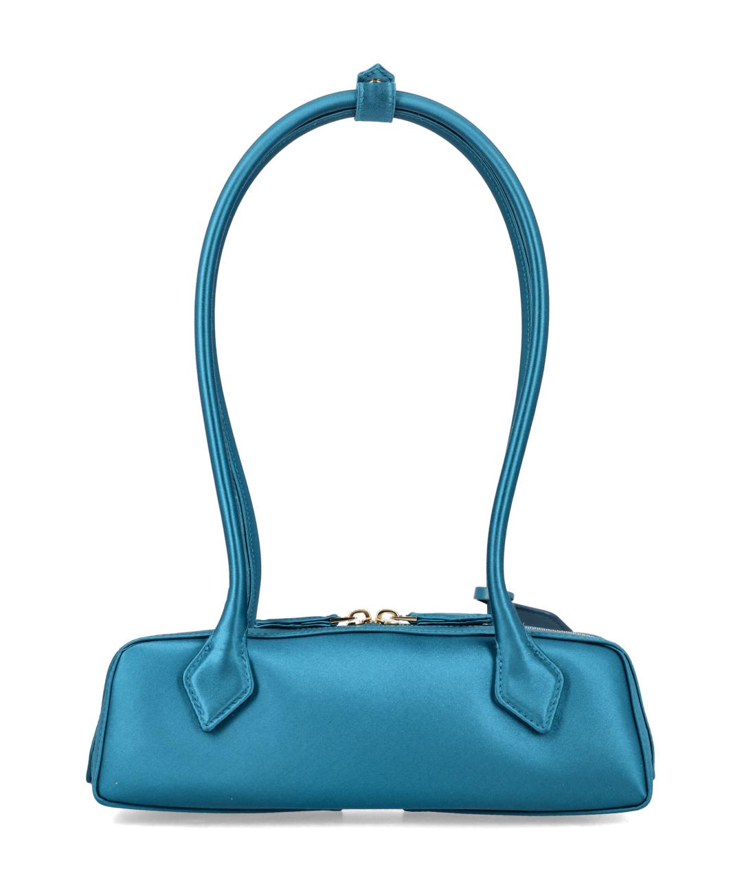 ALAIA Зеленая шелковая сумка через плечо, фото 3