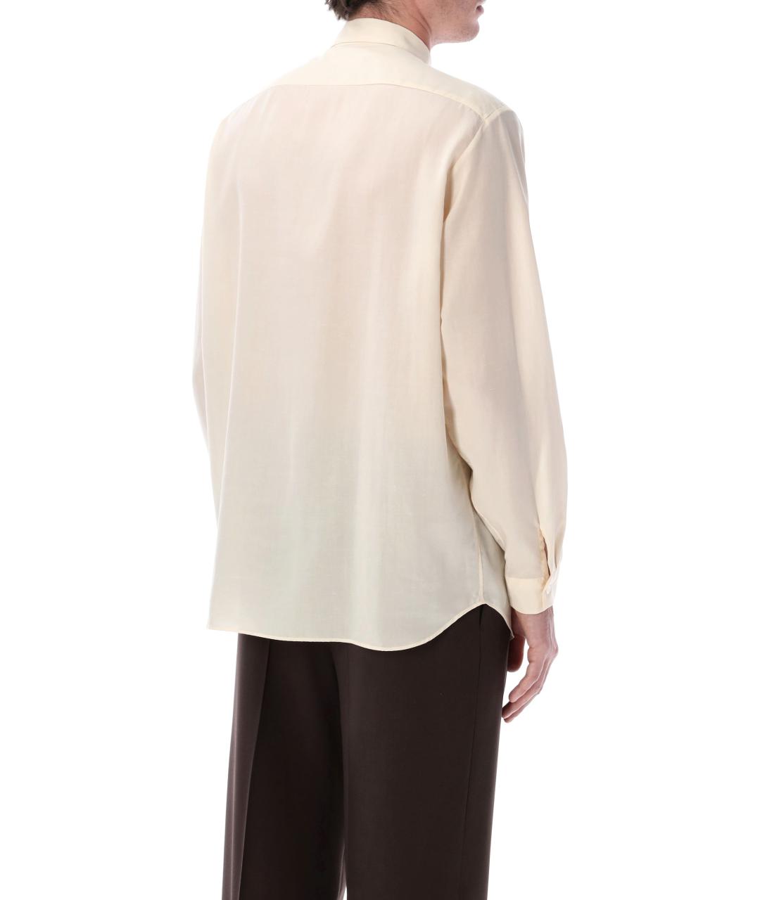 LARDINI Белая классическая рубашка, фото 2