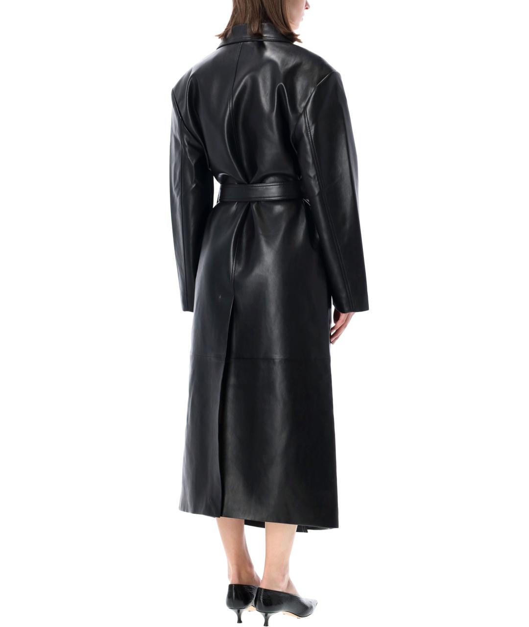 THE FRANKIE SHOP Черный тренч/плащ, фото 2